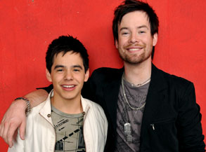 David Archuleta, David Cook, American Idol: Season 7 David Archuleta, David Cook, American Idol: Season 7